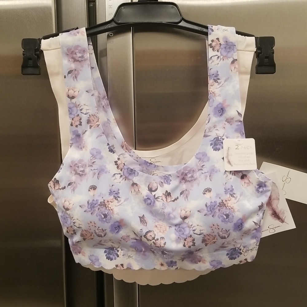 💕JESSICA SIMPSON💕 WIrefree Bras (2 Pack) S NWT